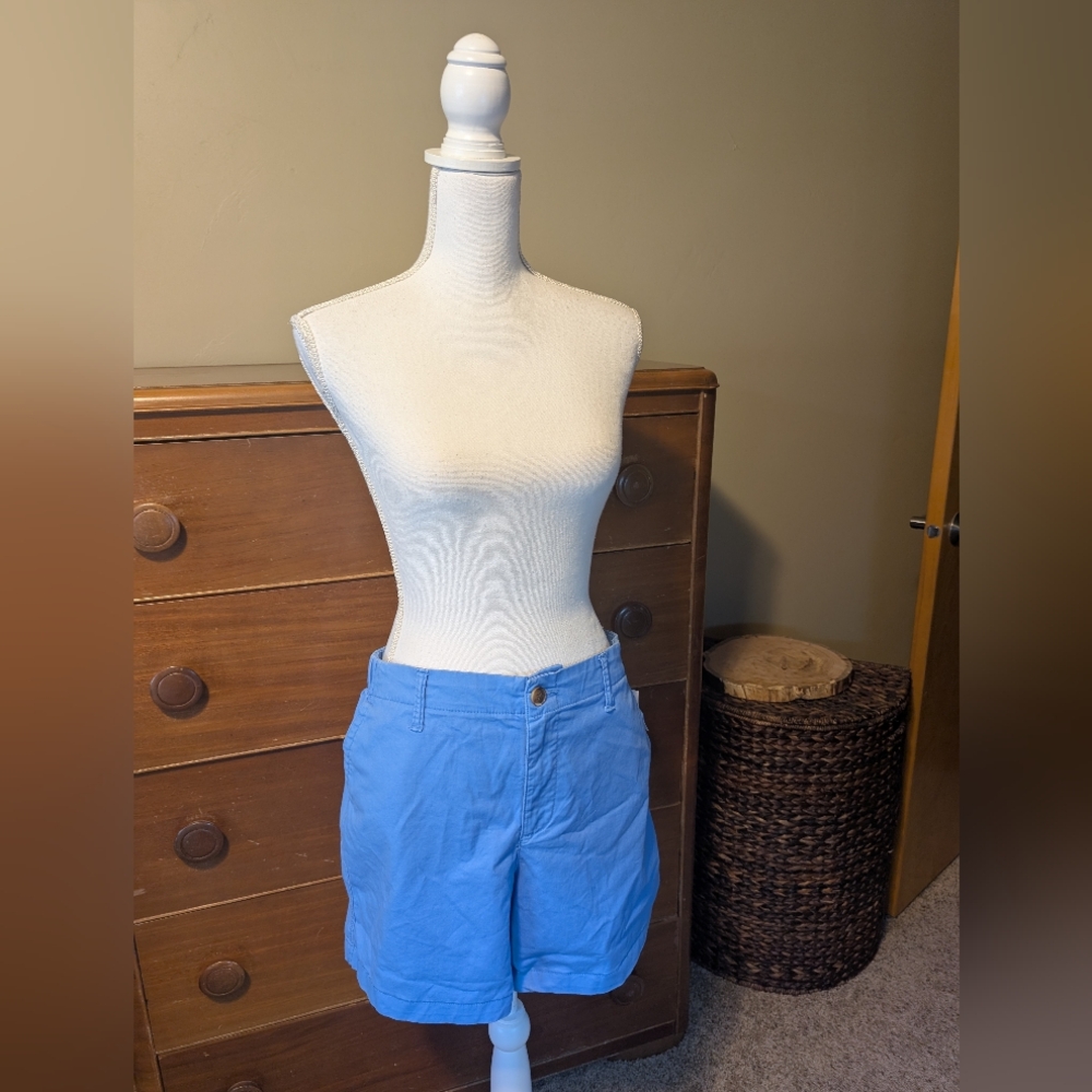 Old Navy Blue Bermuda Shorts Relaxed Fit